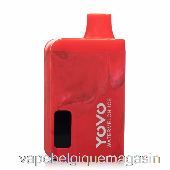 Vape Belgique Yovo Jb8000 Glace Pastèque Jetable